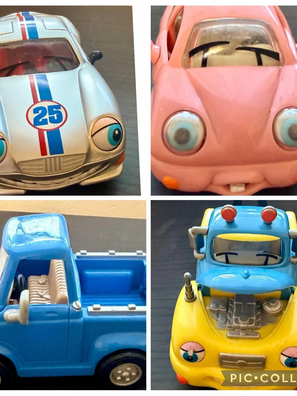 Lot of 4 Chevron Cars